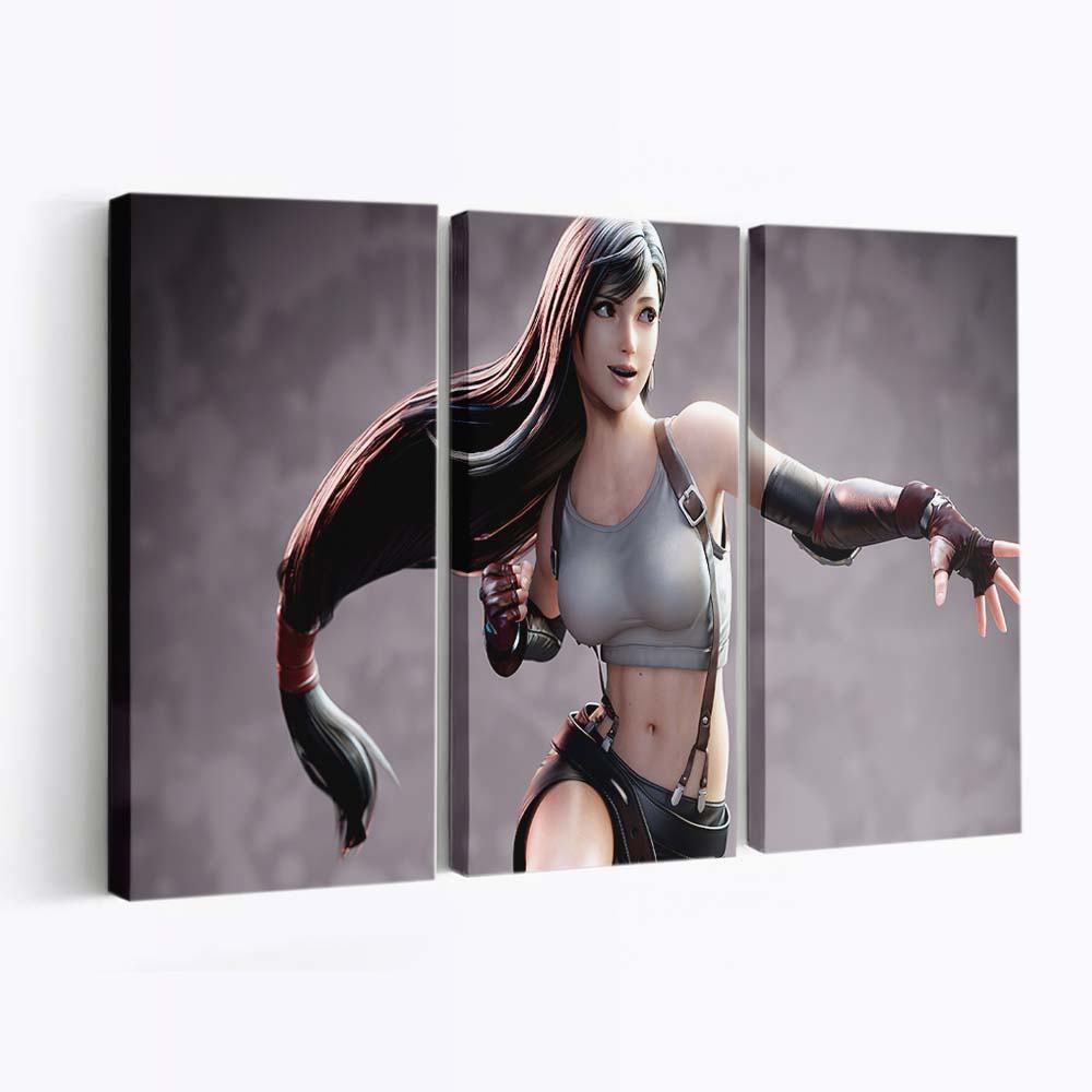 tifa lockhart art 4k nw